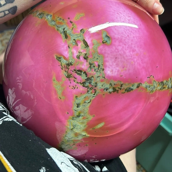 Large Heavy Glass Art Vase Round Form 3 Layers - Picture 6 of 6